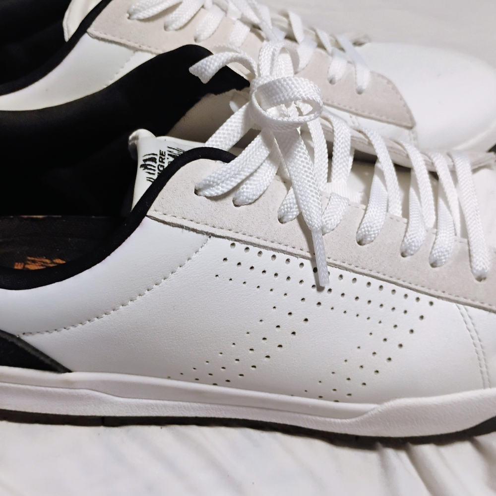White and Black Men's Sneakers